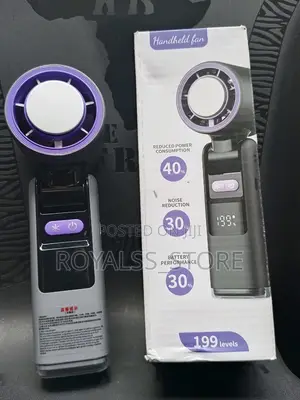 Portable Handheld Fan Speed(1-100) Adjustable Turbo Mini Fan