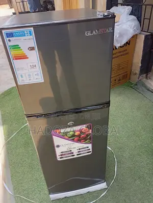 Glamstar 175l Double Door Refrigerator – Gfr-175dt-w Clean & Working