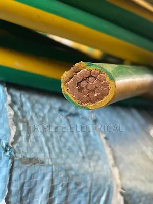 50mm Single Pvc Green And Yellow Pure Copper