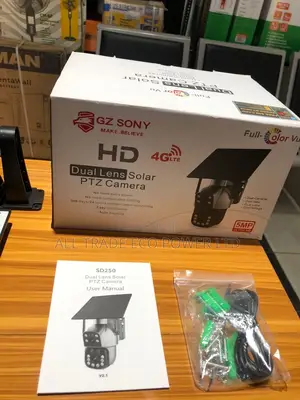 8mp Dual Lens Solar Camera V380 8mp