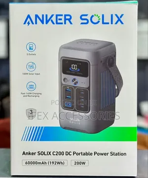 Anker Solix C200 Dc Portable Power Station (200w)