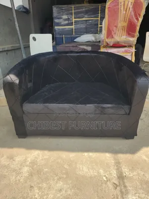 Luxury Two Seaters Sofa Fabric Chairs.