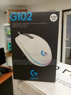 Logitech Genuine G102 Gaming Wired Mouse Optical Wired Game Mouse Whit