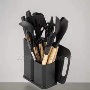 Silicone Spoon and Knife Set