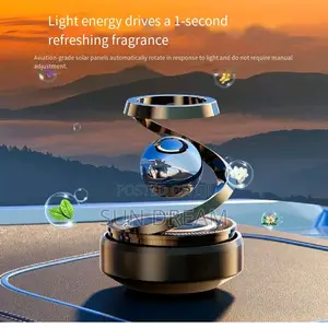 Car Fragrance Diffuser Car Air Freshener Solar-Powered Decoration