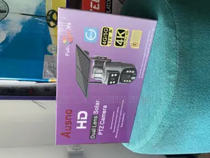Solar CCTV Dual Lens Human Detection 4g/5g Simcard Camera