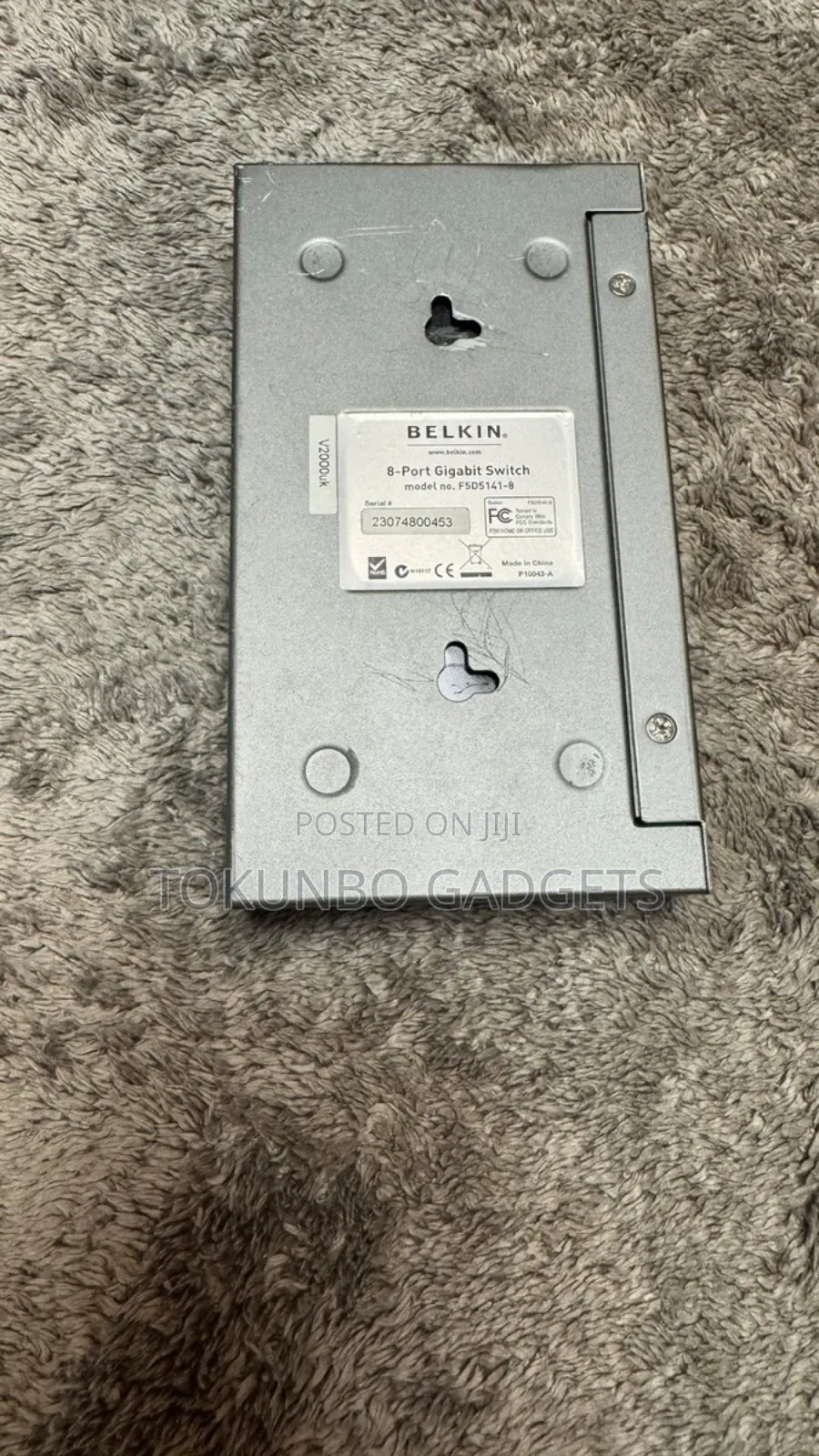 Belkin Gigabit 8-Port Network Switch