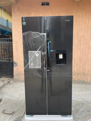 Kenstar 516 Litre Black Mirror Glass Inverter Fridge With Dispenser
