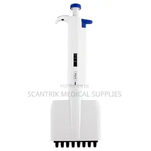 Multi-Channel 12-Channel Adjustable Micropipette for Lab Efficiency