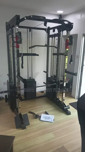 Brand New Multifunctional 3 Sided Weight Stack Smith Machine