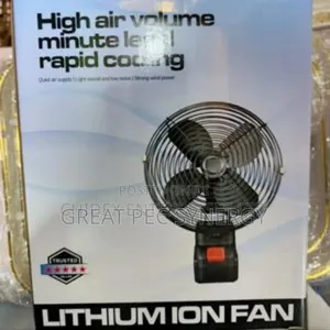 Lithium Ion Fan