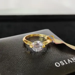 Golden Marriage Rings Diamond Rings Women Ring Gift 12