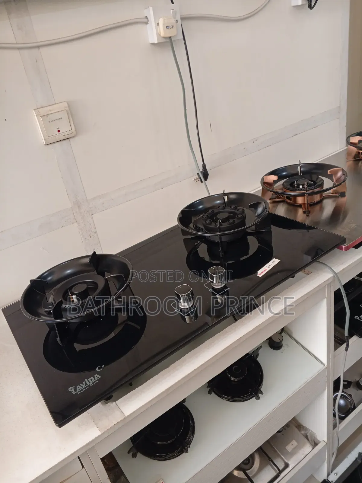 Quality Black Two Gas Burner