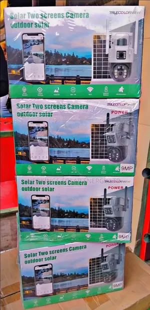 Dual Lens (V380) Solar Camera