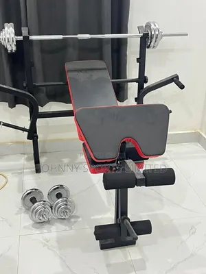 Weight Lifting Bench With 50kg Weight