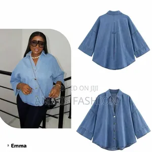 Beautiful Luxury Jeans Top for Classy Look