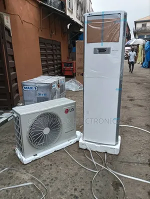 New Lg Floor Standing Ac Inverter 3hp Copper R410a Super Cooling 2yrs