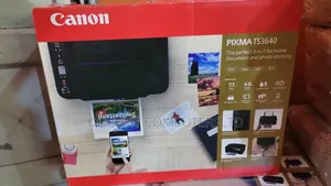 Canon Pixma Ts3640 3-in-1 Wireless Multifunction Inkjet Photo Printer