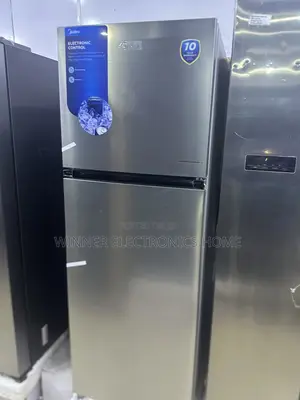 Midea Double Door Energy Saving Refrigerator 397 Liters