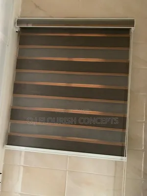 Brown Window Blinds