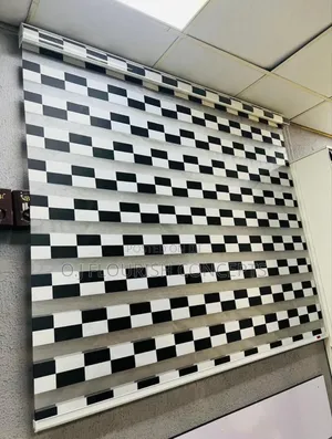Black and White Pure Window Blinds