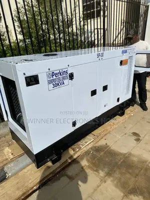 Perkins 30kva Brand New Soundproof Generator Copper Coil Engine