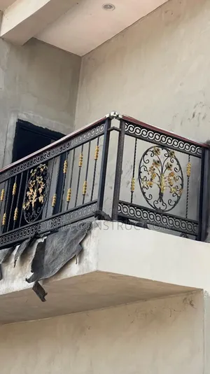Wrought Iron Hand Rail Design