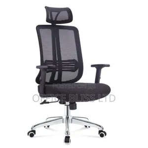High Back Ergonomic Mesh Office Chair With Headrest