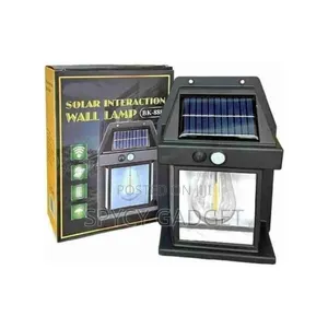 Smart Solar Induction Wall Lamp for Outdoor Security