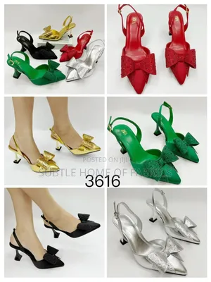Stylish Ladies Heels Slippers – Party, Office Occasion Wear