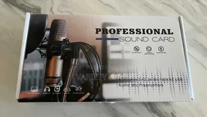 Professional Recording Sound Card Audio Mic Preamplifier