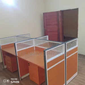 Office Cubicle Workstation For 4