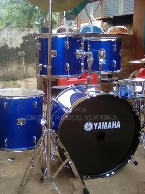 Yamaha Complete 5set Drum With Thick Cymbal & Hi-hat