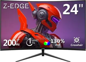 Z-Edge 24 Inch Gaming Monitor, 200hz