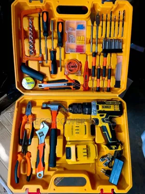 48v Cordless Power Drill Set With Accessories.
