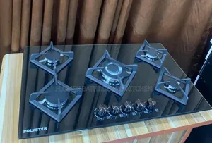 Luxury Polystar 5 Burner Gas Cooker.