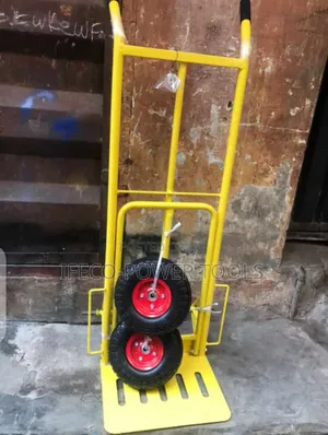 Heavy-Duty Hand Trolley, Often Referred to as a Sack Truck