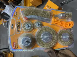 7pcs Ingco Cup Wire Brush Set