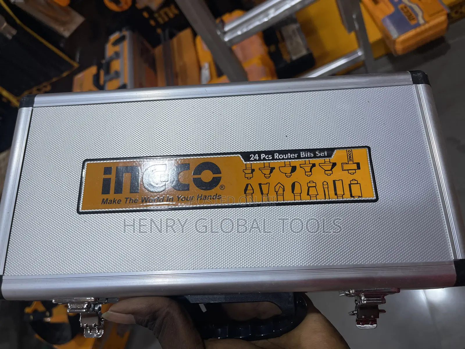 30pcs Ingco Router Bit Set