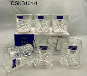 Whiskey or Cocktail Glass Set. 6pcs