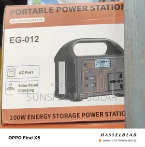 100w Solar Generator Portable Power