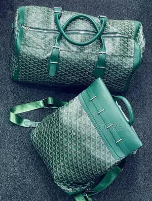 Goyard Luxury Designer Duffle/Bag Pack Set