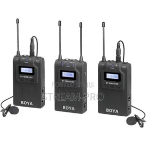 Boya By Wm8 Pro- Uhf Dual Channel Wireless Microphone