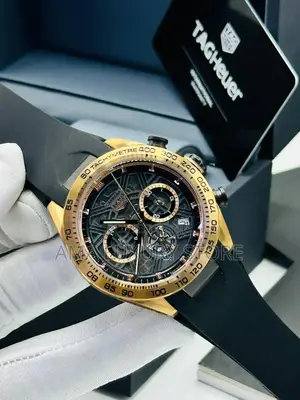 Tag Heuer Luxury Rubber Strap Designer Men's Wristwatches