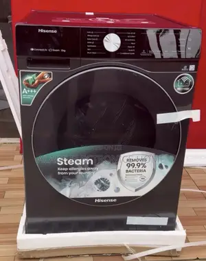 10.5kg Front Load Hisense Inverter Washing Machine. 10yrs Waranty
