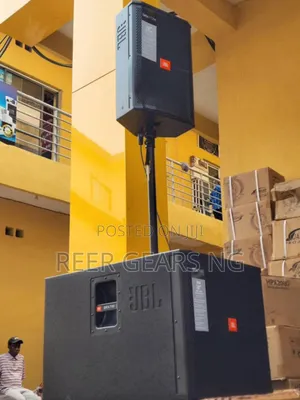 Complete 12' JBL Speaker and Single Subwoofer Set Up