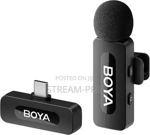 Boya By-v10 Wireless Lavalier Microphone
