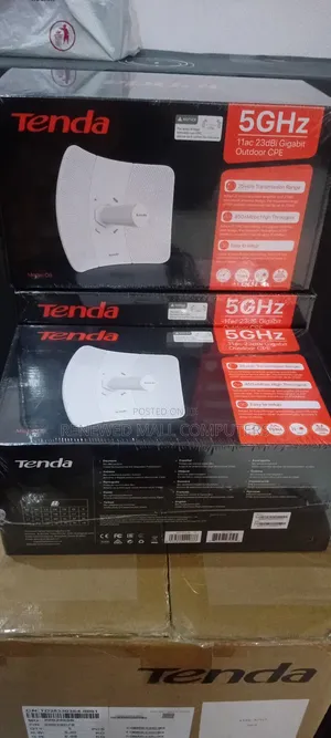 Tenda 5ghz 11ac 23dbi Gigabit Outdoor Cpe