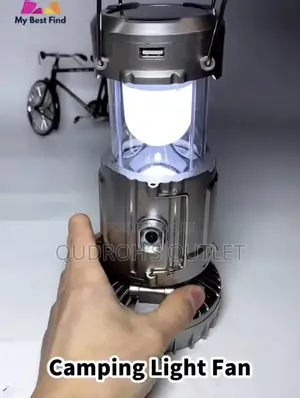 Camp Torch and Fan