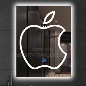 Apple Logo Smart Led Wall-Mounted Mirror